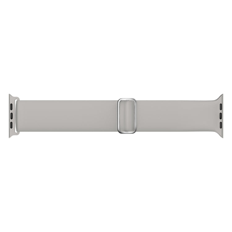 Elasticity Silicone Replacement Strap Watchband For Apple Watch Series, 7 41mm / 6 & SE & 5 & 4 40mm / 3 & 2 & 1 38mm, 7 45mm / 6 & SE & 5 & 4 44mm / 3 & 2 & 1 42mm