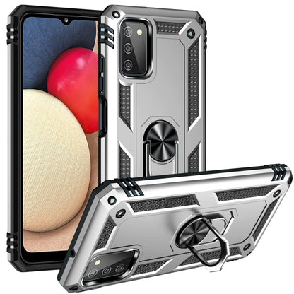 Shockproof TPU + PC Protective Case with 360 Degree Rotating Holder, For Samsung Galaxy A03s 166mm Version, For Samsung Galaxy A03s 166mm Version 166mm 版