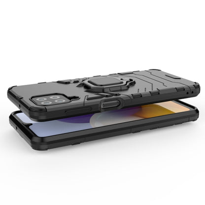 PC + TPU Shockproof Protective Case with Magnetic Ring Holder, For Samsung Galaxy M32 Indian Version