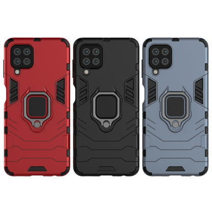 PC + TPU Shockproof Protective Case with Magnetic Ring Holder, For Samsung Galaxy M32 Indian Version