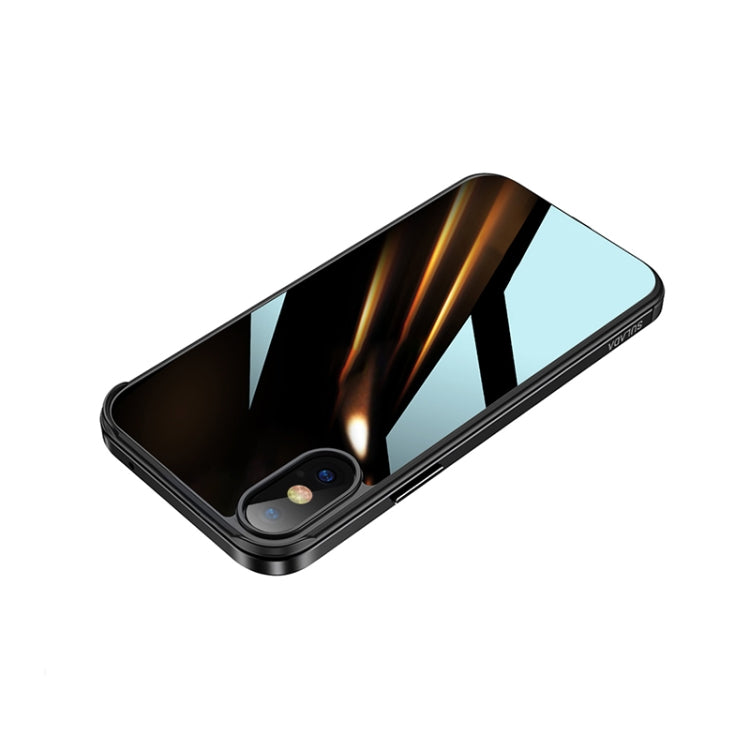 SULADA Shockproof Aviation Aluminum Metal Frame + Nano Glass + TPU Protective Case, For iPhone 11, For iPhone 11 Pro, For iPhone 12 mini, For iPhone 12, For iPhone 12 Pro, For iPhone 12 Pro Max, For iPhone 11 Pro Max, For iPhone XS / X