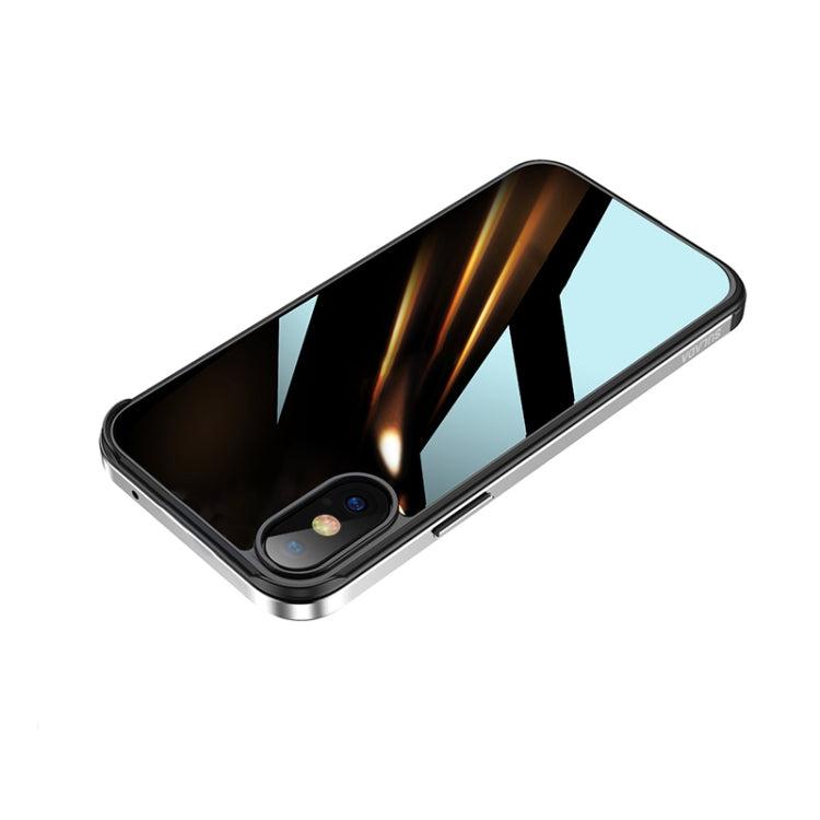 SULADA Shockproof Aviation Aluminum Metal Frame + Nano Glass + TPU Protective Case, For iPhone 11, For iPhone 11 Pro, For iPhone 12 mini, For iPhone 12, For iPhone 12 Pro, For iPhone 12 Pro Max, For iPhone 11 Pro Max, For iPhone XS / X