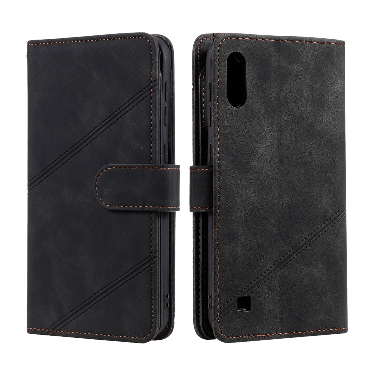 Skin Feel Business Horizontal Flip PU Leather Case with Holder & Multi-Card Slots & Wallet & Lanyard & Photo Frame, For Samsung Galaxy A10 / M10, For Samsung Galaxy A20 / A30, For Samsung Galaxy A32 4G, For Samsung Galaxy A50                           ...