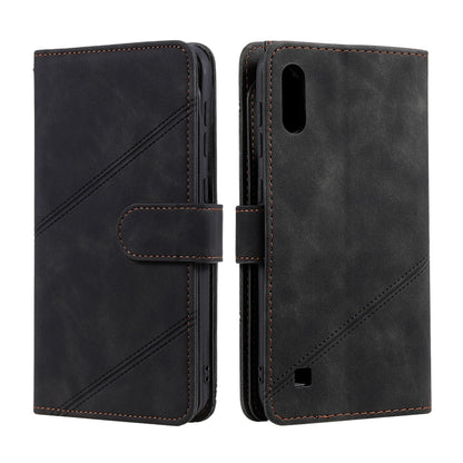 Skin Feel Business Horizontal Flip PU Leather Case with Holder & Multi-Card Slots & Wallet & Lanyard & Photo Frame, For Samsung Galaxy A10 / M10, For Samsung Galaxy A20 / A30, For Samsung Galaxy A32 4G, For Samsung Galaxy A50                           ...
