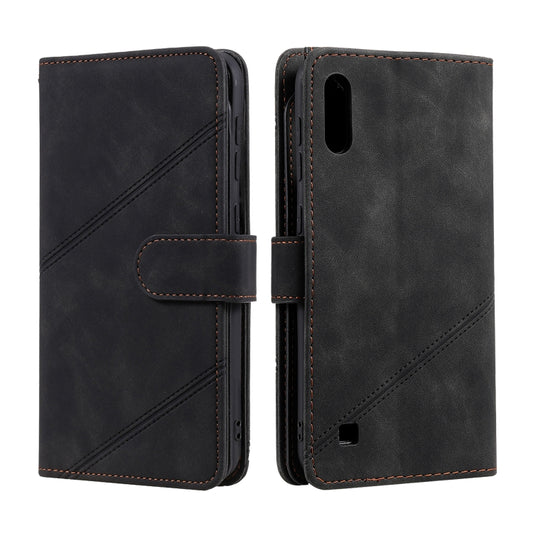 Skin Feel Business Horizontal Flip PU Leather Case with Holder & Multi-Card Slots & Wallet & Lanyard & Photo Frame, For Samsung Galaxy A10 / M10, For Samsung Galaxy A20 / A30, For Samsung Galaxy A32 4G, For Samsung Galaxy A50                           ...