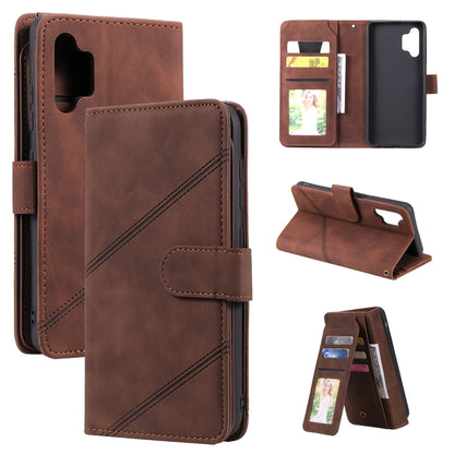 Skin Feel Business Horizontal Flip PU Leather Case with Holder & Multi-Card Slots & Wallet & Lanyard & Photo Frame, For Samsung Galaxy A10 / M10, For Samsung Galaxy A20 / A30, For Samsung Galaxy A32 4G, For Samsung Galaxy A50                           ...