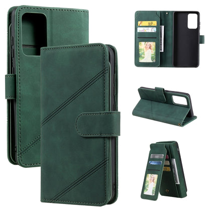 Skin Feel Business Horizontal Flip PU Leather Case with Holder & Multi-Card Slots & Wallet & Lanyard & Photo Frame, For Samsung Galaxy A10 / M10, For Samsung Galaxy A20 / A30, For Samsung Galaxy A32 4G, For Samsung Galaxy A50                           ...