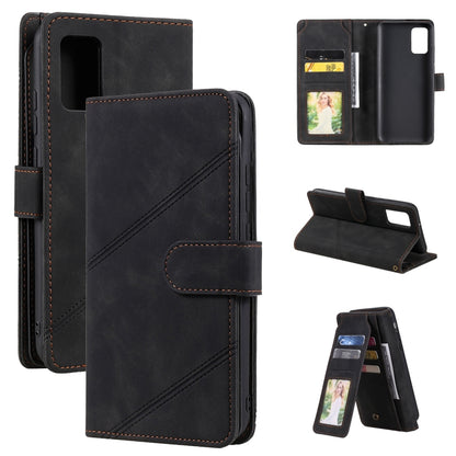 Skin Feel Business Horizontal Flip PU Leather Case with Holder & Multi-Card Slots & Wallet & Lanyard & Photo Frame, For Samsung Galaxy S21 Ultra 5G, For Samsung Galaxy A02s EU Version, For Samsung Galaxy A7 2018, For Samsung Galaxy S10+                ...