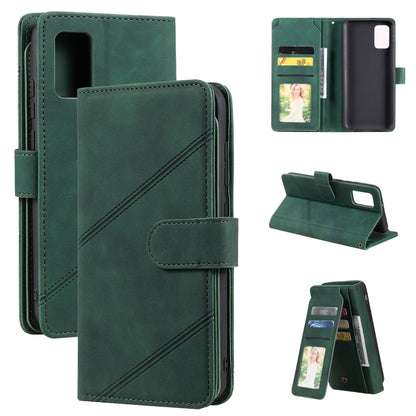Skin Feel Business Horizontal Flip PU Leather Case with Holder & Multi-Card Slots & Wallet & Lanyard & Photo Frame, For Samsung Galaxy S21 Ultra 5G, For Samsung Galaxy A02s EU Version, For Samsung Galaxy A7 2018, For Samsung Galaxy S10+                ...