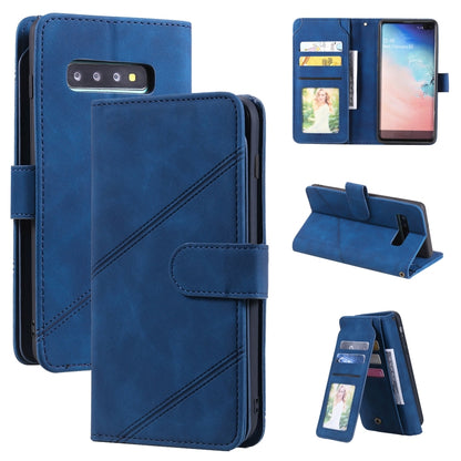 Skin Feel Business Horizontal Flip PU Leather Case with Holder & Multi-Card Slots & Wallet & Lanyard & Photo Frame, For Samsung Galaxy S21 Ultra 5G, For Samsung Galaxy A02s EU Version, For Samsung Galaxy A7 2018, For Samsung Galaxy S10+                ...