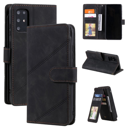 Skin Feel Business Horizontal Flip PU Leather Case with Holder & Multi-Card Slots & Wallet & Lanyard & Photo Frame, For Samsung Galaxy S21 Ultra 5G, For Samsung Galaxy A02s EU Version, For Samsung Galaxy A7 2018, For Samsung Galaxy S10+                ...