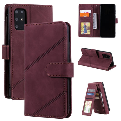 Skin Feel Business Horizontal Flip PU Leather Case with Holder & Multi-Card Slots & Wallet & Lanyard & Photo Frame, For Samsung Galaxy S21 Ultra 5G, For Samsung Galaxy A02s EU Version, For Samsung Galaxy A7 2018, For Samsung Galaxy S10+                ...
