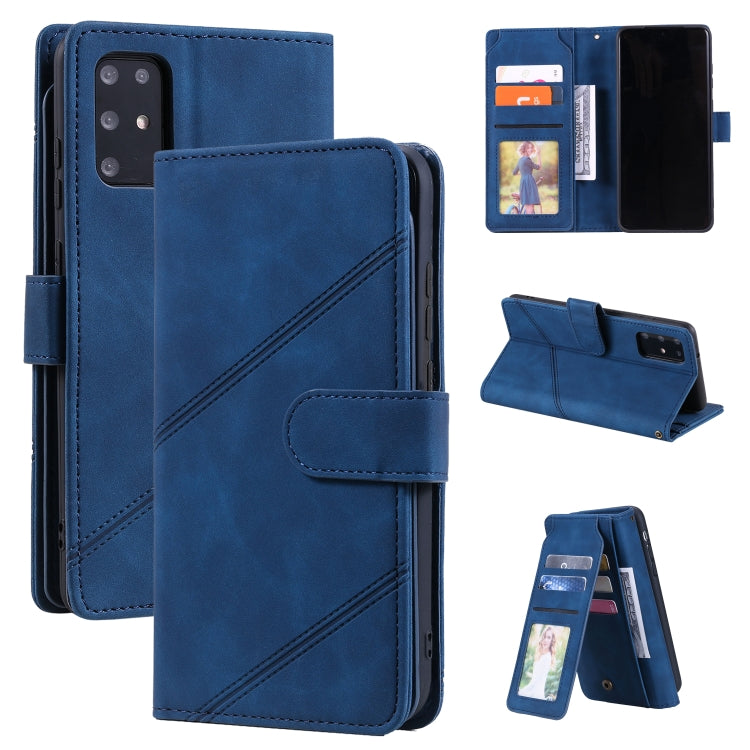 Skin Feel Business Horizontal Flip PU Leather Case with Holder & Multi-Card Slots & Wallet & Lanyard & Photo Frame, For Samsung Galaxy S21 Ultra 5G, For Samsung Galaxy A02s EU Version, For Samsung Galaxy A7 2018, For Samsung Galaxy S10+                ...