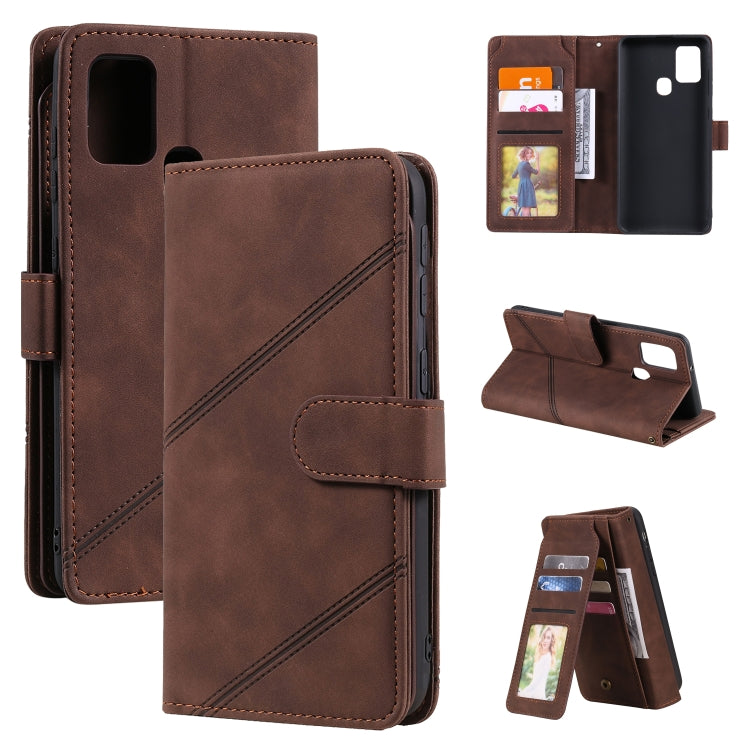 Skin Feel Business Horizontal Flip PU Leather Case with Holder & Multi-Card Slots & Wallet & Lanyard & Photo Frame, For Samsung Galaxy A21s, For Samsung Galaxy A40, For Samsung Galaxy A20e, For Samsung Galaxy A70, For Samsung Galaxy Note10+            ...