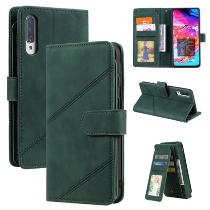 Skin Feel Business Horizontal Flip PU Leather Case with Holder & Multi-Card Slots & Wallet & Lanyard & Photo Frame, For Samsung Galaxy A21s, For Samsung Galaxy A40, For Samsung Galaxy A20e, For Samsung Galaxy A70, For Samsung Galaxy Note10+            ...
