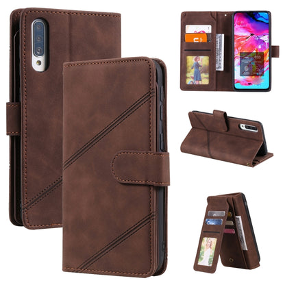 Skin Feel Business Horizontal Flip PU Leather Case with Holder & Multi-Card Slots & Wallet & Lanyard & Photo Frame, For Samsung Galaxy A21s, For Samsung Galaxy A40, For Samsung Galaxy A20e, For Samsung Galaxy A70, For Samsung Galaxy Note10+            ...