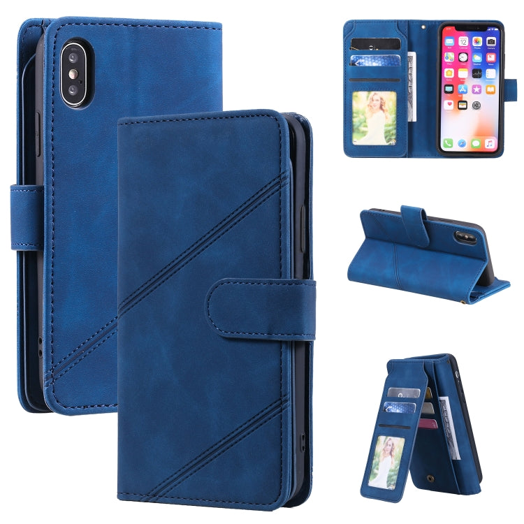 Skin Feel Business Horizontal Flip PU Leather Case with Holder & Multi-Card Slots & Wallet & Lanyard & Photo Frame, For iPhone 11, For iPhone 11 Pro, For iPhone 11 Pro Max, For iPhone 12 mini, For iPhone 12 / 12 Pro, For iPhone 12 Pro Max              ...