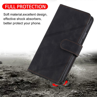 Skin Feel Business Horizontal Flip PU Leather Case with Holder & Multi-Card Slots & Wallet & Lanyard & Photo Frame, For iPhone 8 Plus / 7 Plus, For iPhone SE 2022 / SE 2020 / 8 / 7