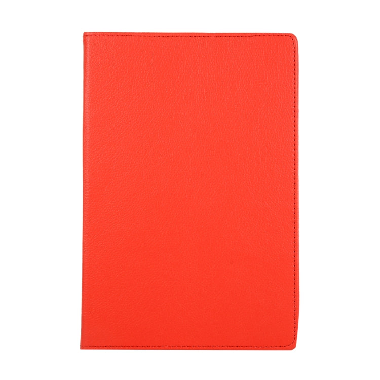 Litchi Texture Horizontal Flip 360 Degrees Rotation Leather Case with Holder, For Samsung Galaxy Tab S7 FE T730