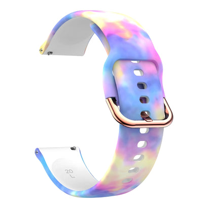 Silicone Printing Replacement Strap Watchband, For Samsung Galaxy Watch 42mm