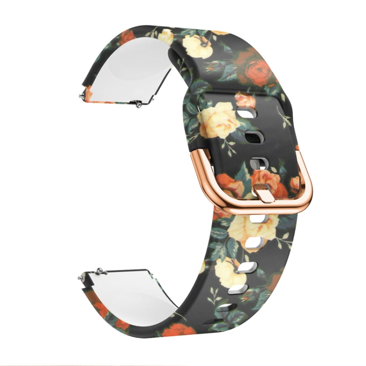 Silicone Printing Replacement Strap Watchband, For Xiaomi Haylou LS01