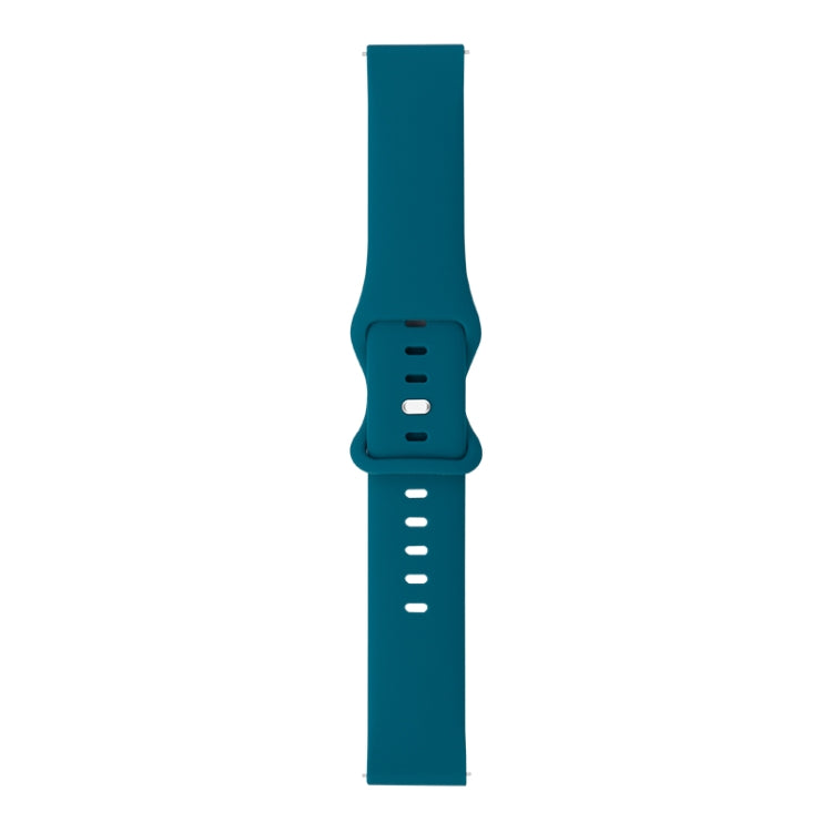 8-buckle Silicone Replacement Strap Watchband, For Samsung Galaxy Watch 3 41mm, For Samsung Galaxy Watch 3 45mm, For Samsung Galaxy Watch 42mm, For Samsung Galaxy Watch 46mm