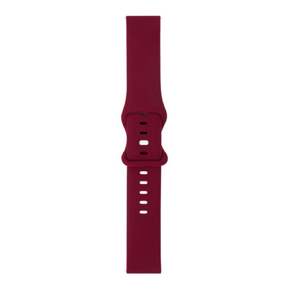 8-buckle Silicone Replacement Strap Watchband, For Samsung Galaxy Watch Active, For Huawei Watch GT 2 42mm, For Huawei Watch GT 2 46mm, For Huawei Watch GT 2e 46mm