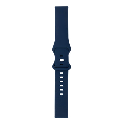 8-buckle Silicone Replacement Strap Watchband, For Huawei Watch GT 2 Pro 46mm, For Honor Magic Watch 2 42mm, For Honor Magic Watch 2 46mm, For Amazfit Pop