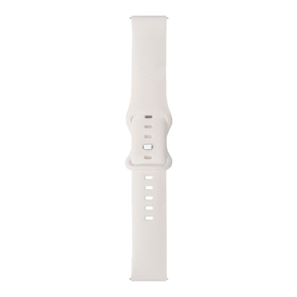 8-buckle Silicone Replacement Strap Watchband, For Huawei Watch GT 2 Pro 46mm, For Honor Magic Watch 2 42mm, For Honor Magic Watch 2 46mm, For Amazfit Pop