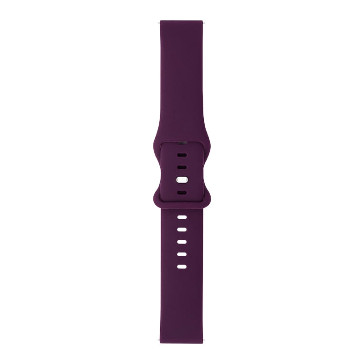 8-buckle Silicone Replacement Strap Watchband, For Amazfit Sport Watch / Sport Watch 2S, For Garmin Vivoactive 3