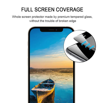 For iPhone 17e / 16e / 13 / 13 Pro 25pcs Full Glue Full Screen Tempered Glass Film, For iPhone 13 mini (25pcs), For iPhone 17e / 16e / 13 / 13 Pro  (25pcs), For iPhone 13 Pro Max (25pcs)