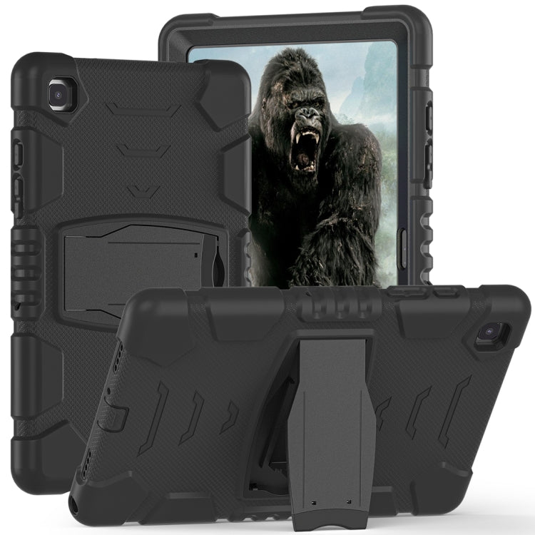 3-Layer Protection Screen Frame + PC + Silicone Shockproof Combination Case with Holder, For Samsung Galaxy Tab A7 T500, For Samsung Galaxy Tab A8.4 2020 T307, For Samsung Galaxy Tab A8.0 2019 T290