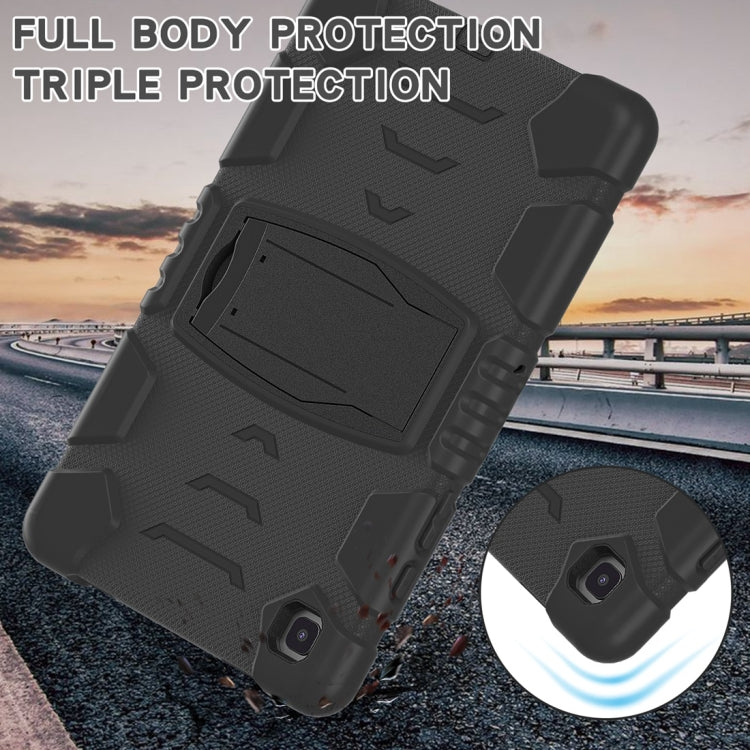3-Layer Protection Screen Frame + PC + Silicone Shockproof Combination Case with Holder, For Samsung Galaxy Tab A7 T500, For Samsung Galaxy Tab A8.4 2020 T307, For Samsung Galaxy Tab A8.0 2019 T290