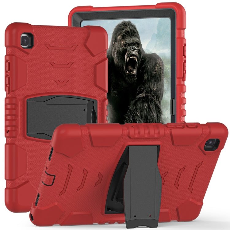 3-Layer Protection Screen Frame + PC + Silicone Shockproof Combination Case with Holder, For Samsung Galaxy Tab A7 T500, For Samsung Galaxy Tab A8.4 2020 T307, For Samsung Galaxy Tab A8.0 2019 T290