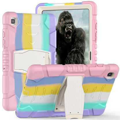 3-Layer Protection Screen Frame + PC + Silicone Shockproof Combination Case with Holder, For Samsung Galaxy Tab A7 T500, For Samsung Galaxy Tab A8.4 2020 T307, For Samsung Galaxy Tab A8.0 2019 T290