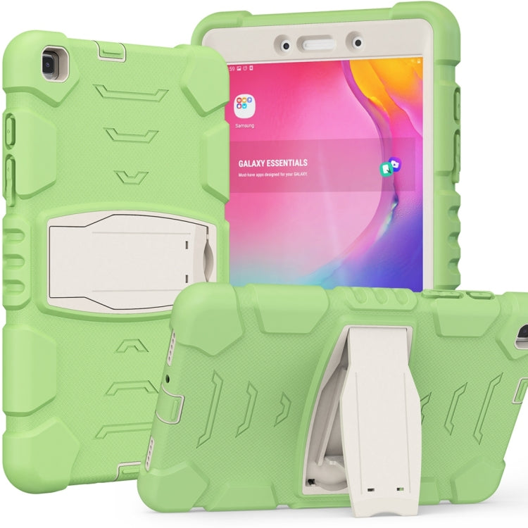 3-Layer Protection Screen Frame + PC + Silicone Shockproof Combination Case with Holder, For Samsung Galaxy Tab A7 T500, For Samsung Galaxy Tab A8.4 2020 T307, For Samsung Galaxy Tab A8.0 2019 T290