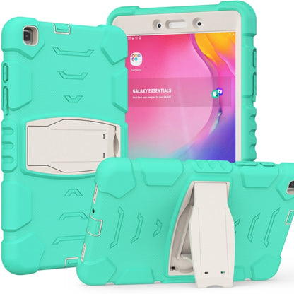 3-Layer Protection Screen Frame + PC + Silicone Shockproof Combination Case with Holder, For Samsung Galaxy Tab A7 T500, For Samsung Galaxy Tab A8.4 2020 T307, For Samsung Galaxy Tab A8.0 2019 T290