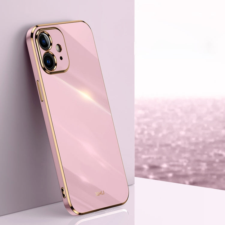 XINLI Straight Edge 6D Electroplate TPU Phone Case, For iPhone 12 mini, For iPhone 12 Pro Max, For iPhone X, For iPhone XR, For iPhone XS, For iPhone XS Max, For iPhone 8 Plus / 7 Plus