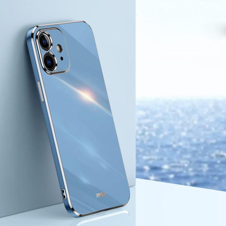 XINLI Straight Edge 6D Electroplate TPU Phone Case, For iPhone 12 mini, For iPhone 12 Pro Max, For iPhone X, For iPhone XR, For iPhone XS, For iPhone XS Max, For iPhone 8 Plus / 7 Plus