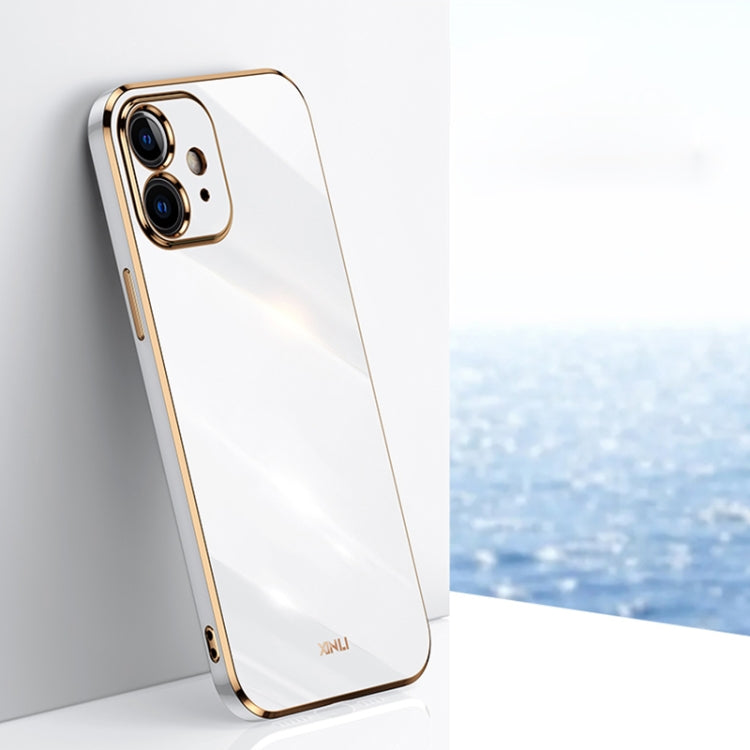 XINLI Straight Edge 6D Electroplate TPU Phone Case, For iPhone 12 mini, For iPhone 12 Pro Max, For iPhone X, For iPhone XR, For iPhone XS, For iPhone XS Max, For iPhone 8 Plus / 7 Plus