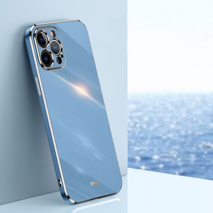 XINLI Straight Edge 6D Electroplate TPU Phone Case, For iPhone 12 mini, For iPhone 12 Pro Max, For iPhone X, For iPhone XR, For iPhone XS, For iPhone XS Max, For iPhone 8 Plus / 7 Plus
