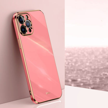 XINLI Straight Edge 6D Electroplate TPU Phone Case, For iPhone 12 mini, For iPhone 12 Pro Max, For iPhone X, For iPhone XR, For iPhone XS, For iPhone XS Max, For iPhone 8 Plus / 7 Plus