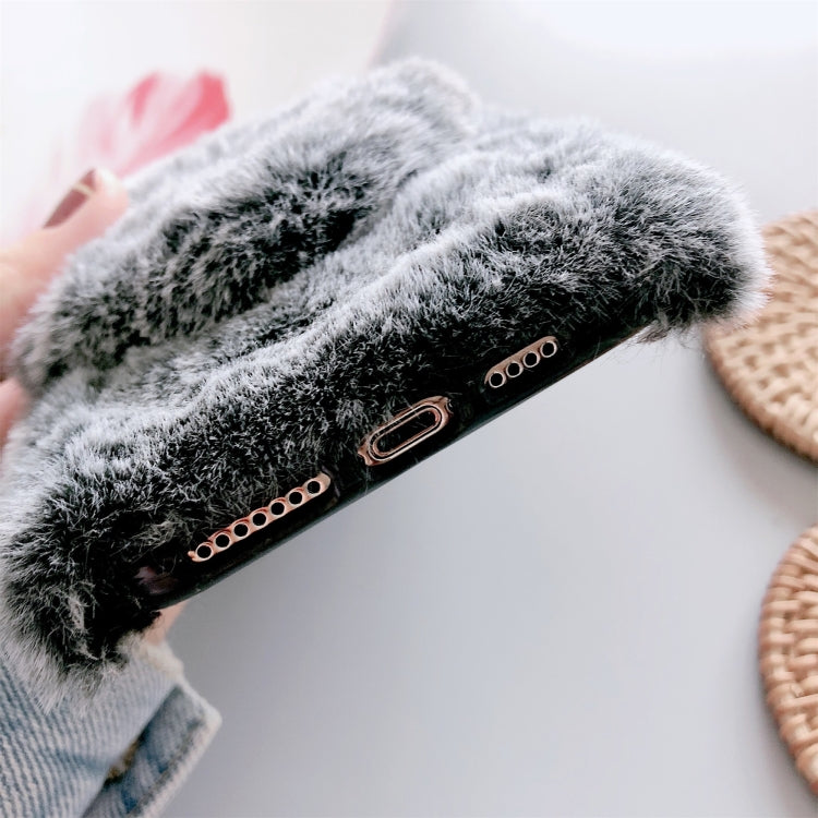 Plush Phone Protect Case with Mirror, For iPhone 11, For iPhone 11 Pro, For iPhone 11 Pro Max, For iPhone X / XS, For iPhone XR, For iPhone XS Max
