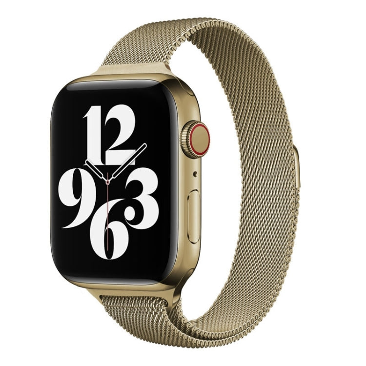 Milan Loopback Small Waist Replacement Watchband For Apple Watch Series, 7 41mm / 6 & SE & 5 & 4 40mm / 3 & 2 & 1 38mm, 7 45mm / 6 & SE & 5 & 4 44mm / 3 & 2 & 1 42mm