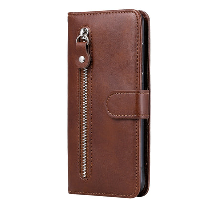 Fashion Calf Texture Zipper Horizontal Flip Leather Case with Stand & Card Slots & Wallet Function, For OnePlus Nord N200 5G, For OnePlus Nord CE 5G, For OPPO Realme 8 5G / Realme V13 5G, For OPPO Realme GT 5G, For vivo V21 5G / 4G                     ...