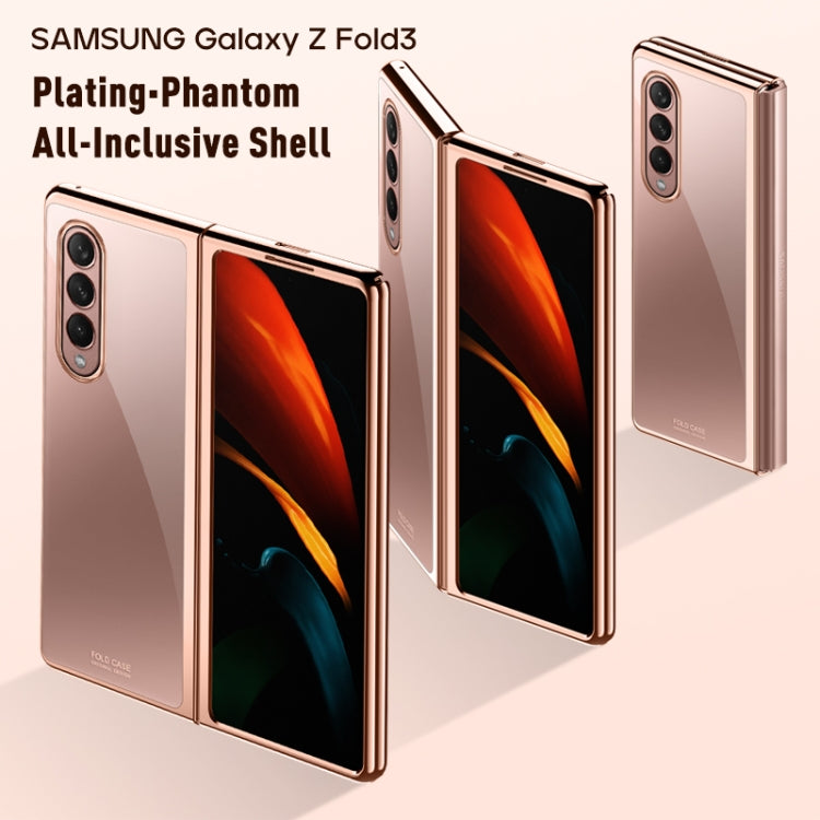 Symphony Plating PC Shockproof Protective Case, For Samsung Galaxy Z Fold3 5G