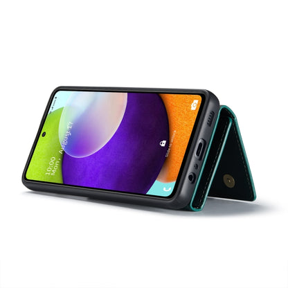 DG.MING M1 Series 3-Fold Multi Card Wallet + Magnetic Back Cover Shockproof Case with Holder Function, For Samsung Galaxy A02s, For Samsung Galaxy A32 5G, For Samsung Galaxy A42 5G, For Samsung Galaxy A52 5G / 4G, For Samsung Galaxy A72 5G / 4G        ...