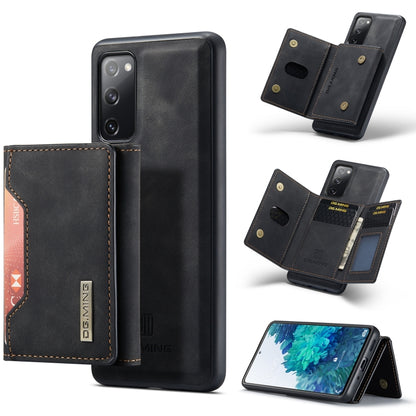 DG.MING M2 Series 3-Fold Multi Card Bag + Magnetic Back Cover Shockproof Case with Wallet & Holder Function, For Samsung Galaxy A02s, For Samsung Galaxy A32 5G, For Samsung Galaxy A42 5G, For Samsung Galaxy A52 5G / 4G, For Samsung Galaxy A72 5G / 4G  ...
