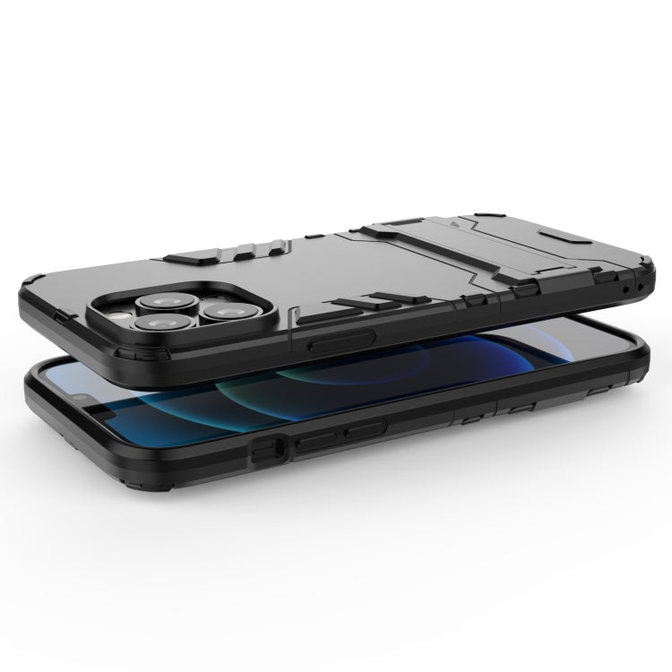 PC + TPU Shockproof Protective Case with Invisible Holder, For iPhone 13 mini, For iPhone 13, For iPhone 13 Pro, For iPhone 13 Pro Max