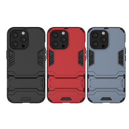 PC + TPU Shockproof Protective Case with Invisible Holder, For iPhone 13 mini, For iPhone 13, For iPhone 13 Pro, For iPhone 13 Pro Max